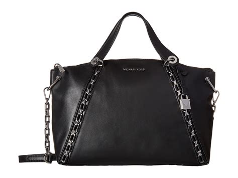 michael kors sadie large tz top zip iris leather satchel|New Michael Kors Sadie Large Top.